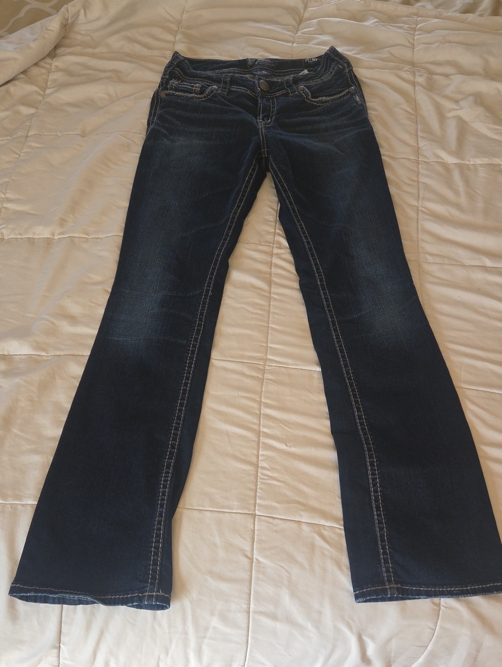 Silver Jeans Dark Blue Flare Jeans